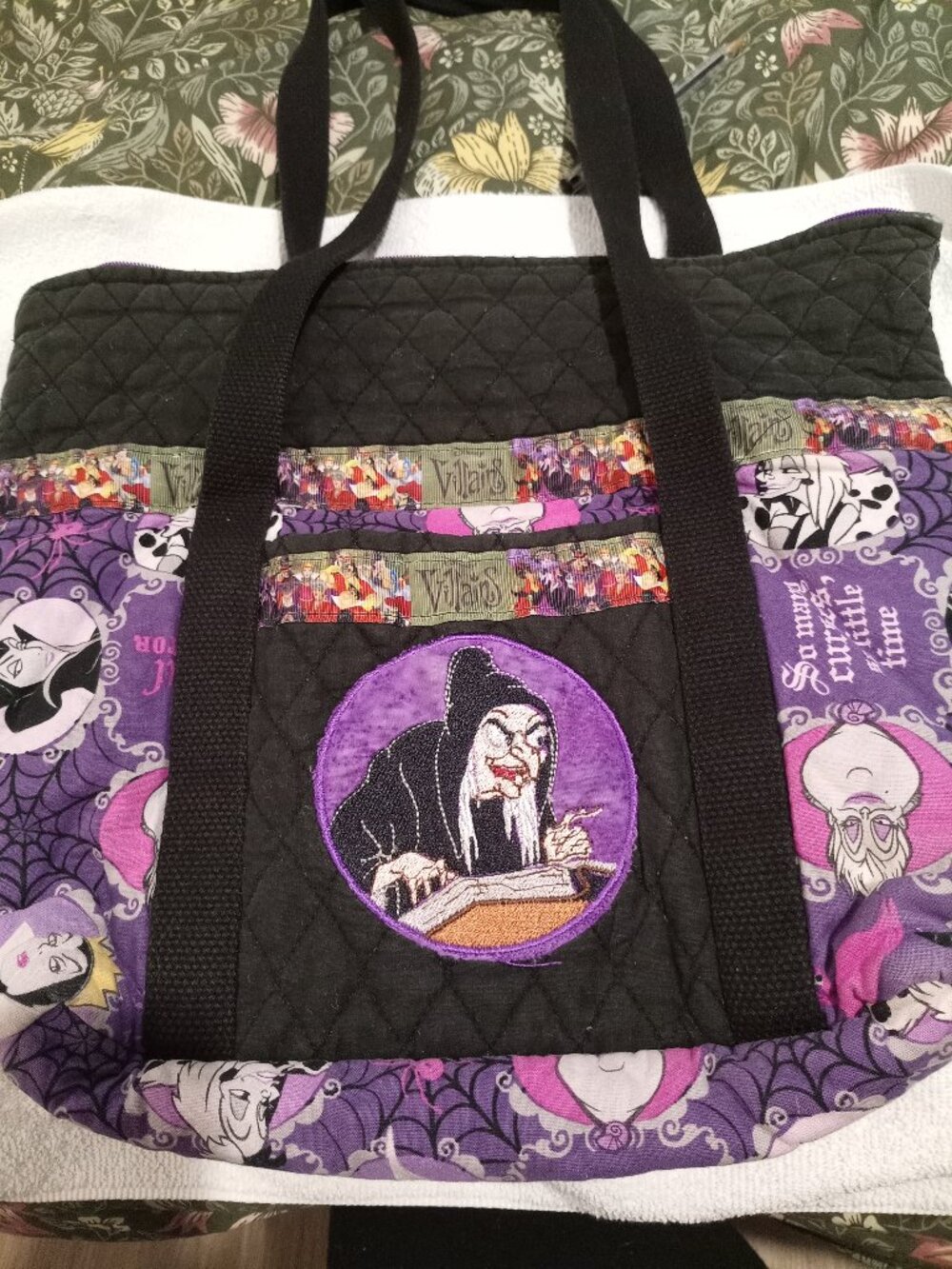Snow White Evil witch tote